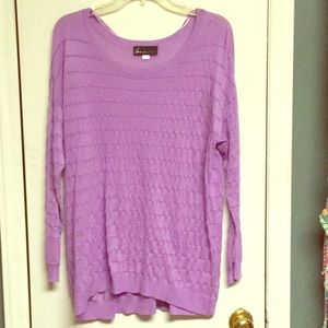 Lane Bryant- BNWOT-Lavender Sweater Size 18